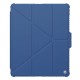 Husa Nillkin Bumper PRO Stand Multi-Angle pentru iPad Pro 12.9 / Air 13 (2024), Albastru (Sapphire) (Bakr, 57983126046) by www.silkase.ro