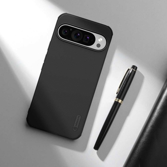 Husa Nillkin Super Frosted PRO pentru Google Pixel 9 / 9 Pro, Neagra Husa Nillkin Super Frosted PRO pentru Google Pixel 9 / 9 Pro, Neagra (Bakr, 57983121637) by www.silkase.ro