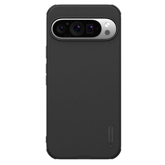 Husa Nillkin Super Frosted PRO Magnetică (MagSafe) pentru Google Pixel 9 Pro XL, Neagra (Bakr, 57983122967) by www.silkase.ro