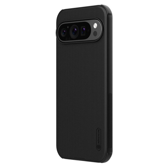 Husa Nillkin Super Frosted PRO Magnetică (MagSafe) pentru Google Pixel 9 Pro XL, Neagra (Bakr, 57983122967) by www.silkase.ro