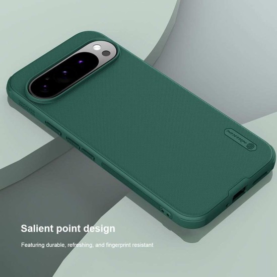Husa Nillkin Super Frosted PRO Magnetică (MagSafe) pentru Google Pixel 9 Pro XL, Neagra (Bakr, 57983122967) by www.silkase.ro