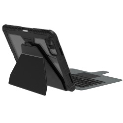 Husa cu Tastatură Nillkin Bumper Link (Iluminată) pentru iPad 10.9 (2022) / 11 (2025), Neagra Husa cu Tastatură Nillkin Bumper Link (Iluminată) pentru iPad 10.9 (2022) / 11 (2025), Neagra