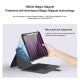 Husa cu Tastatură Nillkin Bumper Link (Iluminată) pentru iPad 10.9 (2022) / 11 (2025), Neagra (Bakr, 57983121333) by www.silkase.ro