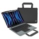 Husa cu Tastatură Nillkin Bumper GO (Iluminată) pentru iPad Air 4/5 / Pro 11 (2020-2022), Neagra (Bakr, 57983121330) by www.silkase.ro