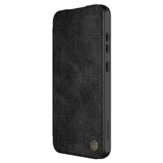 Husa Nillkin Qin Book PRO (Piele) pentru Samsung Galaxy S24 FE, Neagra Husa Nillkin Qin Book PRO (Piele) pentru Samsung Galaxy S24 FE, Neagra (Bakr, 57983123473) by www.silkase.ro