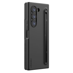 Husa Nillkin Flex Pure Fold (cu suport S Pen) pentru Samsung Galaxy Z Fold 6, Neagra
