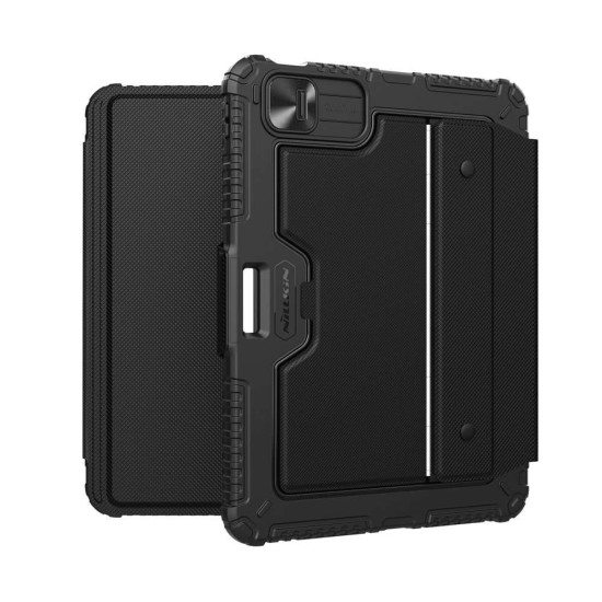 Husa cu Tastatură Nillkin Bumper Combo (Iluminată) pentru iPad Pro 11 (2024), Neagra (Bakr, 57983122917) by www.silkase.ro