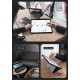 Husa cu Tastatură Nillkin Bumper Combo (Iluminată) pentru iPad Pro 13 (2024), Neagra (Bakr, 57983122799) by www.silkase.ro