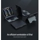 Husa cu Tastatură Nillkin Bumper Combo (Iluminată) pentru iPad Pro 13 (2024), Neagra (Bakr, 57983122799) by www.silkase.ro