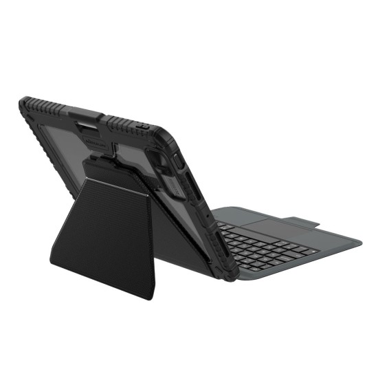 Husa cu Tastatură Nillkin Bumper Link (Iluminată) pentru iPad Pro 11 (2024), Neagra (Bakr, 57983122915) by www.silkase.ro