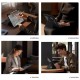 Husa cu Tastatură Nillkin Bumper Link (Iluminată) pentru iPad Pro 11 (2024), Neagra (Bakr, 57983122915) by www.silkase.ro