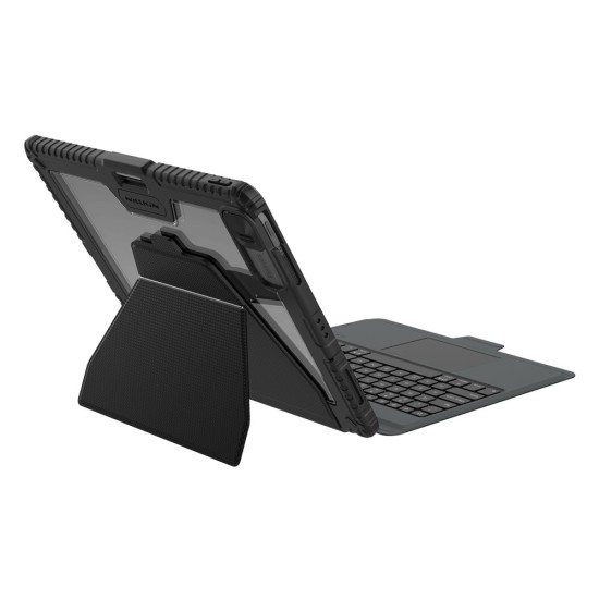 Husa cu Tastatură Nillkin Bumper Link (Iluminată) pentru iPad Pro 13 (2024), Neagra (Bakr, 57983122800) by www.silkase.ro