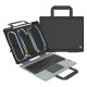Husa cu Tastatură Nillkin Bumper GO (Iluminată) pentru iPad Pro 13 (2024), Neagra (Bakr, 57983122801) by www.silkase.ro