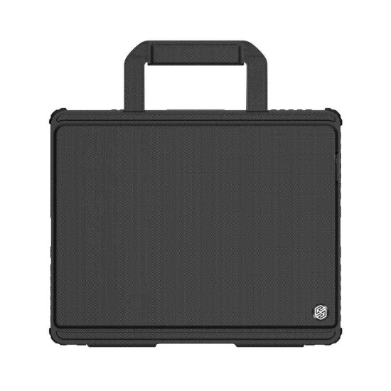 Husa cu Tastatură Nillkin Bumper GO (Iluminată) pentru iPad Pro 13 (2024), Neagra (Bakr, 57983122801) by www.silkase.ro
