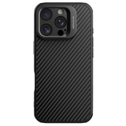 Husa Nillkin CarboProp Aramidă Magnetică (MagSafe) pentru iPhone 16 Pro, Neagra