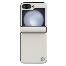 Husa Nillkin CamShield Flip pentru Samsung Galaxy Z Flip 6 / 7 FE, Alba
