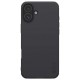 Husa Nillkin Super Frosted PRO pentru Apple iPhone 16, Neagra (Bakr, 57983122111) by www.silkase.ro