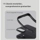 Husa Nillkin Super Frosted PRO pentru Apple iPhone 16, Neagra (Bakr, 57983122111) by www.silkase.ro