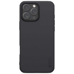 Husa Nillkin Super Frosted PRO pentru Apple iPhone 16 Pro, Neagra