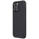 Husa Nillkin Super Frosted PRO pentru Apple iPhone 16 Pro, Neagra (Bakr, 57983122115) by www.silkase.ro