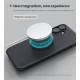Husa Nillkin Super Frosted PRO Magnetic pentru Apple iPhone 16, Black (Bakr, 57983122121) by www.silkase.ro