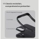 Husa Nillkin Super Frosted PRO Magnetic pentru Apple iPhone 16, Black (Bakr, 57983122121) by www.silkase.ro