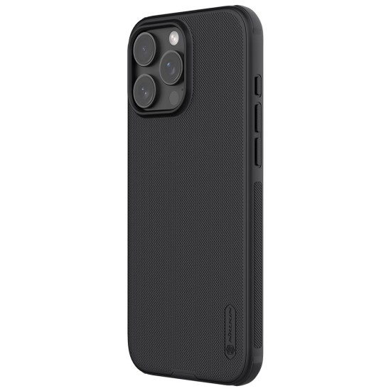 Husă Nillkin Super Frosted PRO Magnetic pentru Apple iPhone 16 Pro, Black Husă Nillkin Super Frosted PRO Magnetic pentru Apple iPhone 16 Pro, Black (Bakr, 57983122124) by www.silkase.ro