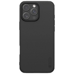 Husa Nillkin Super Frosted PRO Magnetic pentru Apple iPhone 16 Pro Max, Black