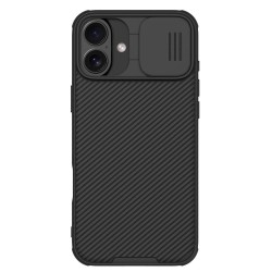 Husa Nillkin CamShield PRO pentru iPhone 16, Neagra