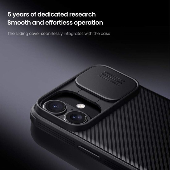 Husa Nillkin CamShield PRO pentru iPhone 16, Neagra Husa Nillkin CamShield PRO pentru iPhone 16, Neagra (Bakr, 57983122085) by www.silkase.ro