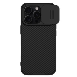 Husa Nillkin CamShield PRO Magnetică (MagSafe) pentru iPhone 16 Pro, Neagra