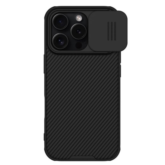 Husa Nillkin CamShield PRO Magnetică (MagSafe) pentru iPhone 16 Pro, Neagra Husa Nillkin CamShield PRO Magnetică (MagSafe) pentru iPhone 16 Pro, Neagra (Bakr, 57983122103) by www.silkase.ro
