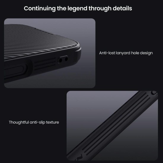 Husa Nillkin CamShield PRO Magnetică (MagSafe) pentru iPhone 16 Pro, Neagra Husa Nillkin CamShield PRO Magnetică (MagSafe) pentru iPhone 16 Pro, Neagra (Bakr, 57983122103) by www.silkase.ro