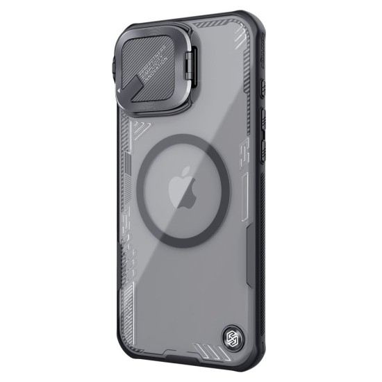 Husa Nillkin Iceblade Prop Magnetică (MagSafe) pentru Apple iPhone 16, Neagra Husa Nillkin Iceblade Prop Magnetică (MagSafe) pentru Apple iPhone 16, Neagra (Bakr, 57983122082) by www.silkase.ro