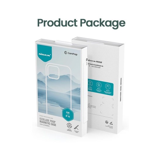 Husa Nillkin Iceblade Prop Magnetică (MagSafe) pentru Apple iPhone 16, Neagra Husa Nillkin Iceblade Prop Magnetică (MagSafe) pentru Apple iPhone 16, Neagra (Bakr, 57983122082) by www.silkase.ro