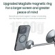 Husa Nillkin Iceblade Prop Magnetică (MagSafe) pentru Apple iPhone 16 Pro, Neagra (Bakr, 57983122083) by www.silkase.ro