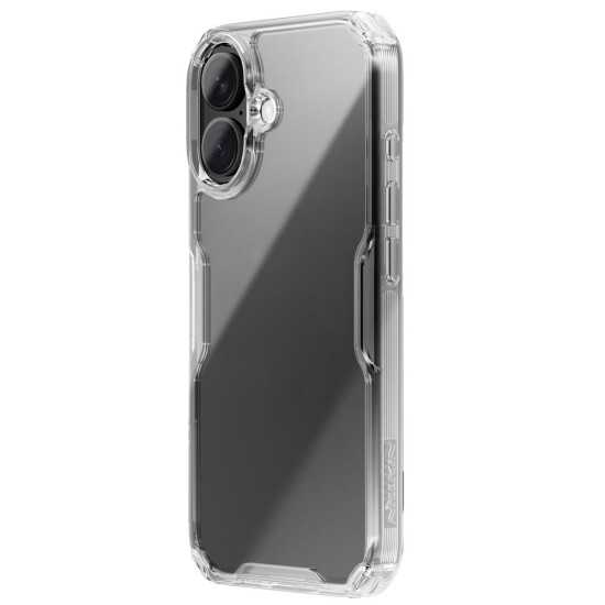 Husa Nillkin Nature TPU PRO pentru Apple iPhone 16, Transparentă (Bakr, 57983122070) by www.silkase.ro