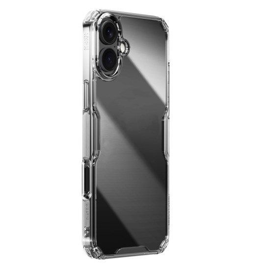 Husa Nillkin Nature TPU PRO pentru Apple iPhone 16, Transparentă (Bakr, 57983122070) by www.silkase.ro