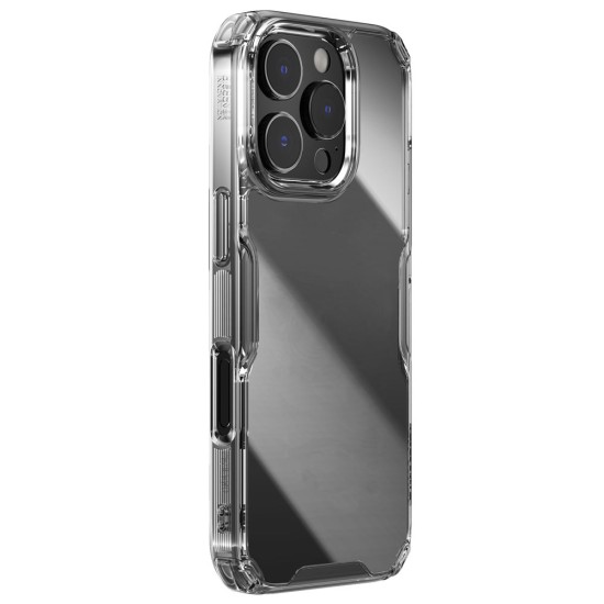 Husa Nillkin Nature TPU PRO pentru Apple iPhone 16 Pro, Transparentă (Bakr, 57983122072) by www.silkase.ro
