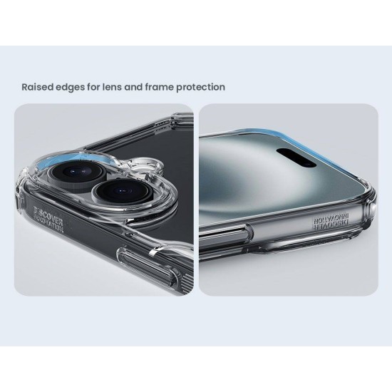 Husa Nillkin Nature TPU PRO Magnetică (MagSafe) pentru Apple iPhone 16, Transparentă (Bakr, 57983122078) by www.silkase.ro