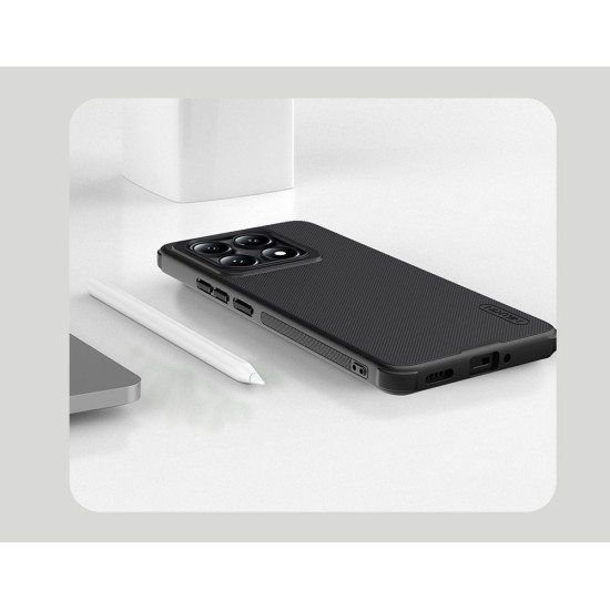 Husa Nillkin Super Frosted PRO pentru Xiaomi 14T Pro, Neagra Husa Nillkin Super Frosted PRO pentru Xiaomi 14T Pro, Neagra (Bakr, 57983123529) by www.silkase.ro