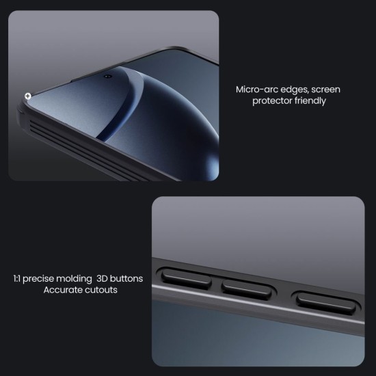 Husa Nillkin CamShield PRO pentru Xiaomi 14T, Neagra (Bakr, 57983123540) by www.silkase.ro
