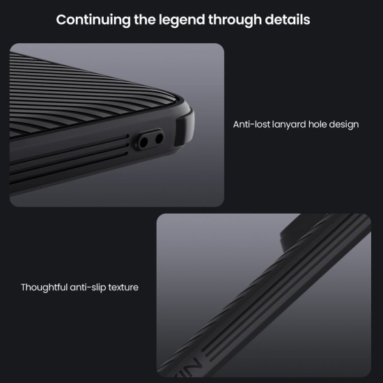 Husa Nillkin CamShield PRO pentru Xiaomi 14T Pro, Neagra Husa Nillkin CamShield PRO pentru Xiaomi 14T Pro, Neagra (Bakr, 57983123539) by www.silkase.ro