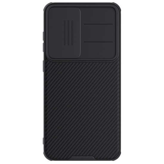 Husa Nillkin CamShield PRO pentru Samsung Galaxy S25, Neagra (Bakr, 57983123992) by www.silkase.ro