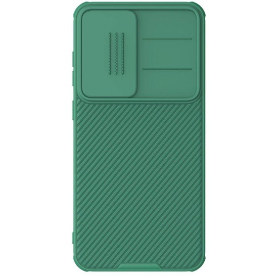 Husa Nillkin CamShield PRO pentru Samsung Galaxy S25+, Verde Închis (Bakr, 57983123995) by www.silkase.ro