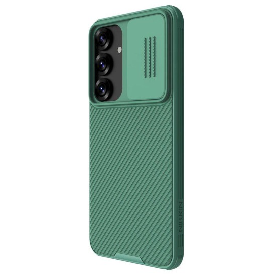 Husa Nillkin CamShield PRO pentru Samsung Galaxy S25+, Verde Închis (Bakr, 57983123995) by www.silkase.ro