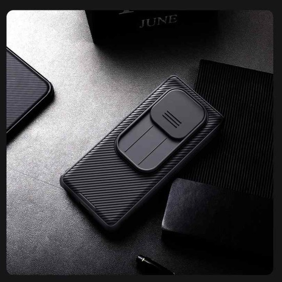 Husa Nillkin CamShield PRO pentru Xiaomi Redmi Note 14 Pro 5G / Poco X7 5G, Neagra Husa Nillkin CamShield PRO pentru Xiaomi Redmi Note 14 Pro 5G / Poco X7 5G, Neagra (Bakr, 57983124941) by www.silkase.ro