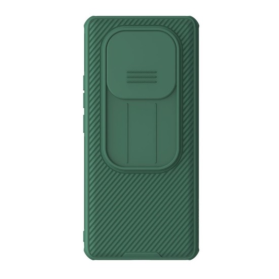 Husa Nillkin CamShield PRO pentru Xiaomi Redmi Note 14 Pro 5G / Poco X7 5G, Verde Închis (Bakr, 57983124943) by www.silkase.ro
