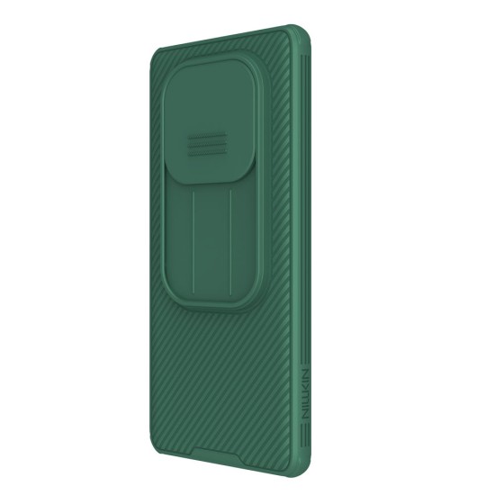Husa Nillkin CamShield PRO pentru Xiaomi Redmi Note 14 Pro 5G / Poco X7 5G, Verde Închis (Bakr, 57983124943) by www.silkase.ro