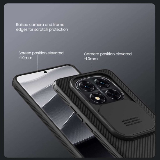 Husa Nillkin CamShield PRO pentru Xiaomi Redmi Note 14 Pro+ 5G, Verde Închis Husa Nillkin CamShield PRO pentru Xiaomi Redmi Note 14 Pro+ 5G, Verde Închis (Bakr, 57983124946) by www.silkase.ro